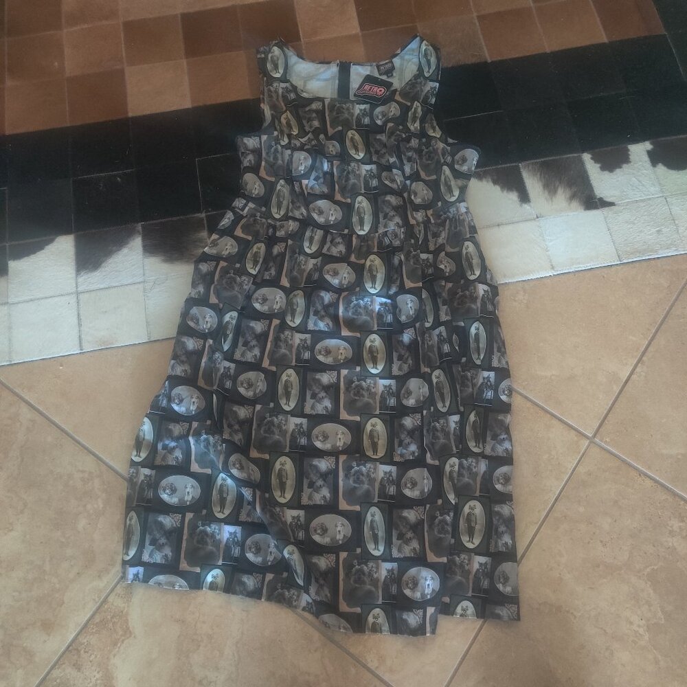 Retrolicious dog print dress size 2x New